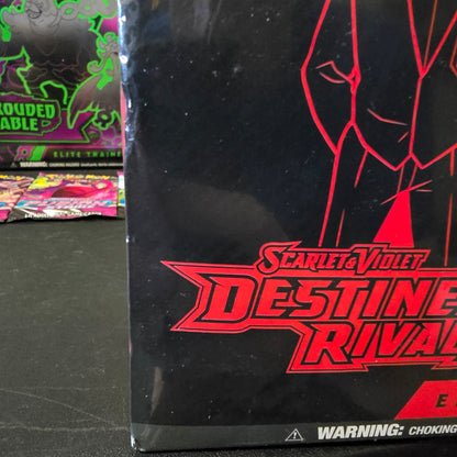 Pokemon Destined Rivals ETB- SEE PHOTOS 📸