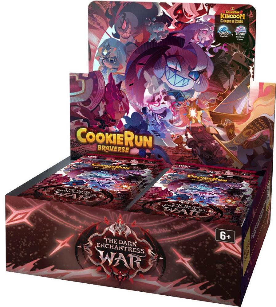 Cookie run-The Dark Enchantress War Booster Display - (BS10-BS11)