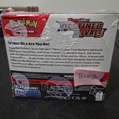 Destined Rivals Booster Box SV10 Box 3- SEE PHOTOS 📸
