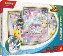 Pokemon 30th Celebration Sylveon ex Box - ME: 30th Celebration