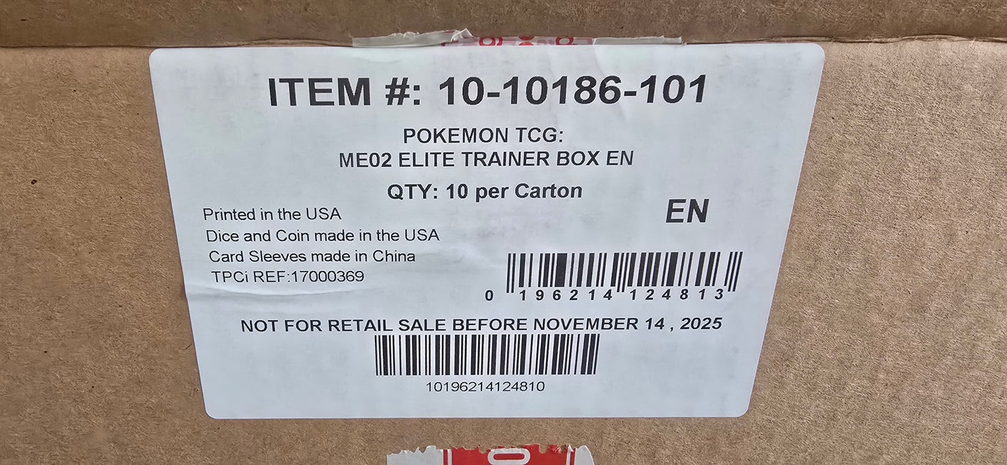 Pokemon Phantasmal Flames ETB
