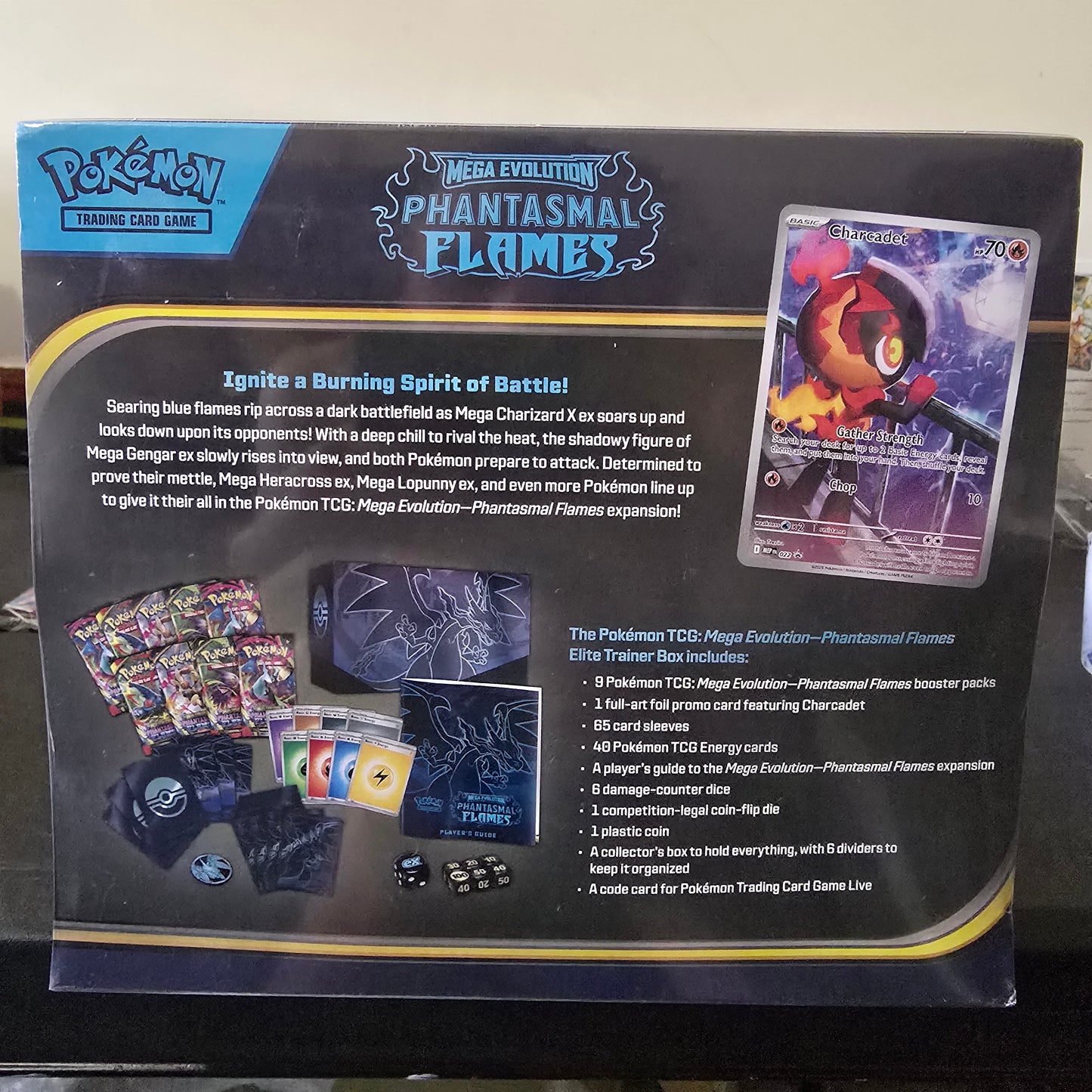 Pokemon Phantasmal Flames ETB - ME02