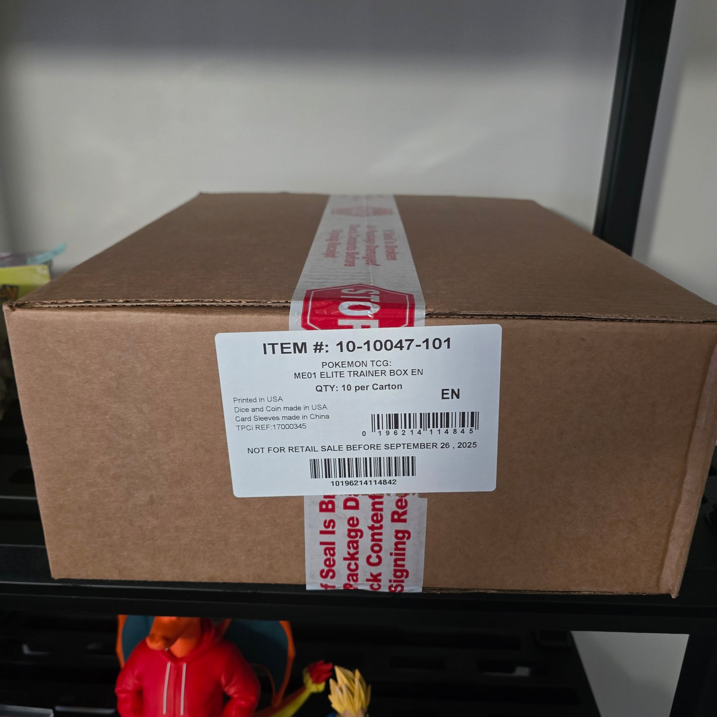 Pokemon Mega Evolution Elite Trainer Box CASE - ME01 ETB