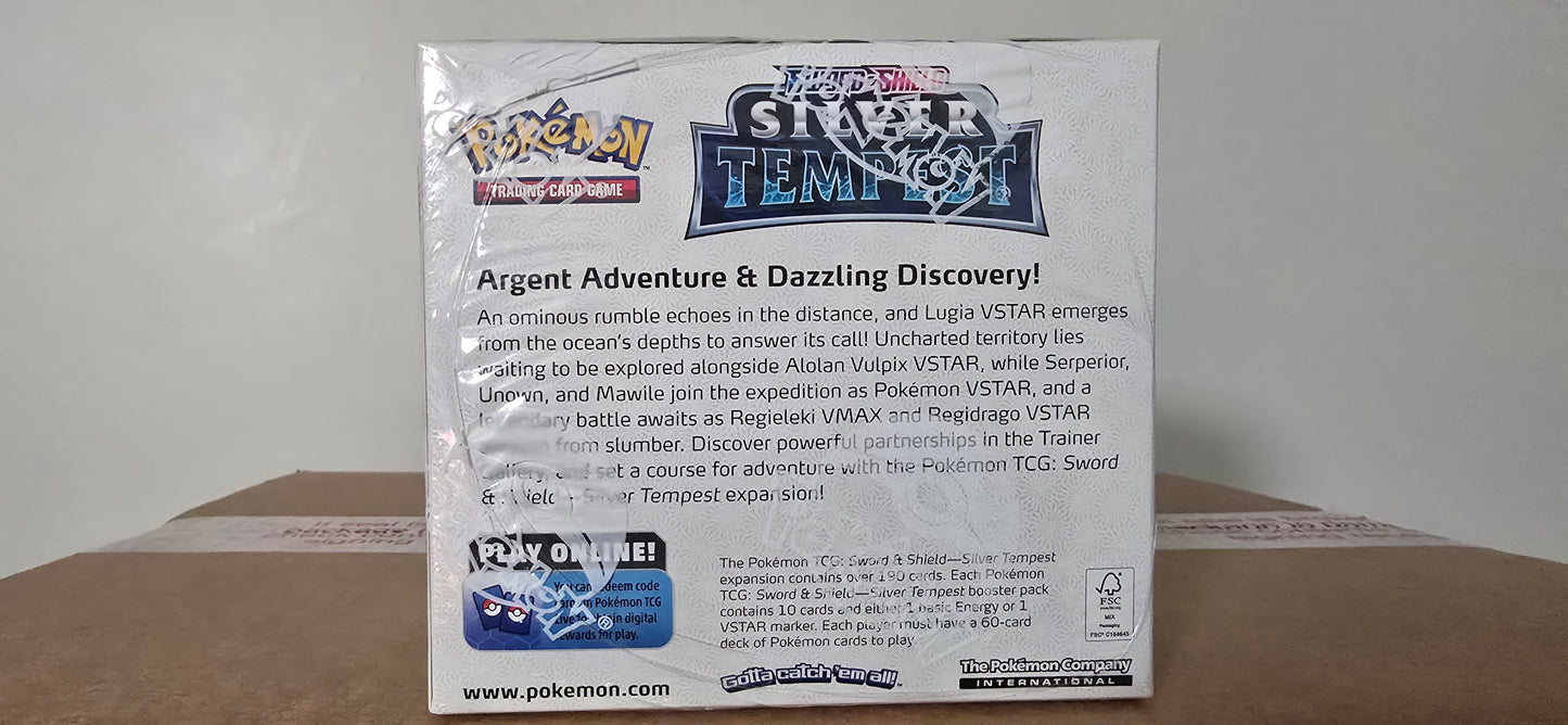 Pokemon Silver Tempest Booster Box#4 SEE PHOTOS 📷