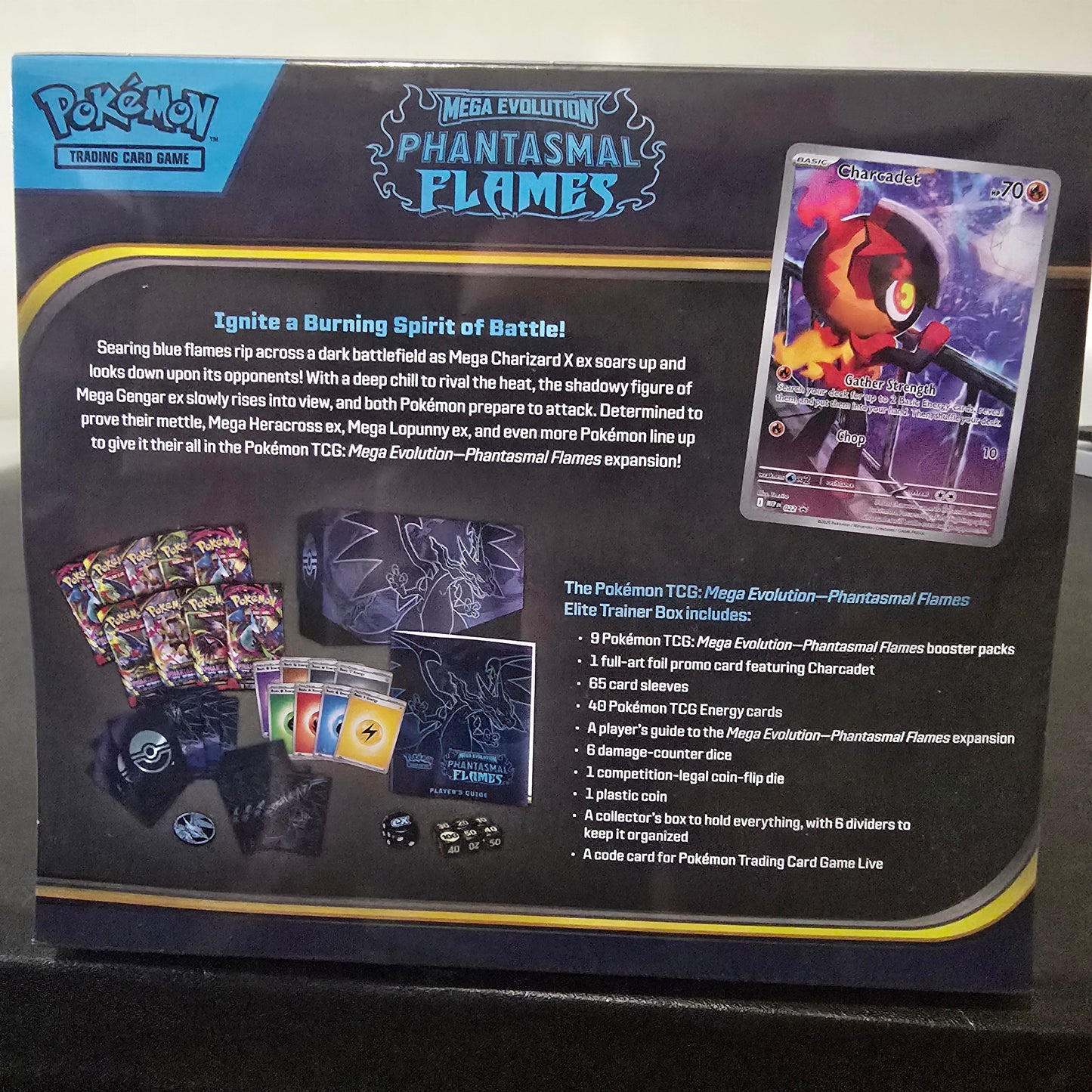 Pokemon Phantasmal Flames ETB - ME02