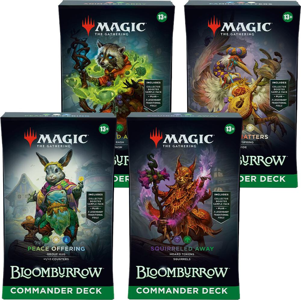 Magic Bloomburrow Commander Deck Display - Commander: Bloomburrow (BLC)
