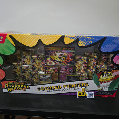 Pokemon Ascended Heroes Focused Fighters Premium Collection (Sam's Club