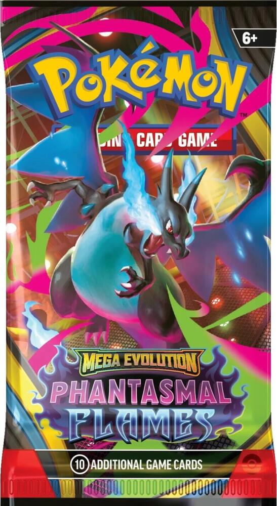 Pokemon Phantasmal Flames Booster Pack - ME02