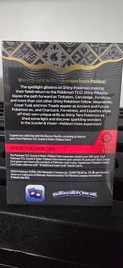Pokemon Paldean Fates Booster Bundle - SV: Paldean Fates