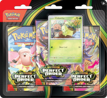 Pokemon Perfect Order 3 Pack Blister [Chikorita] - ME03