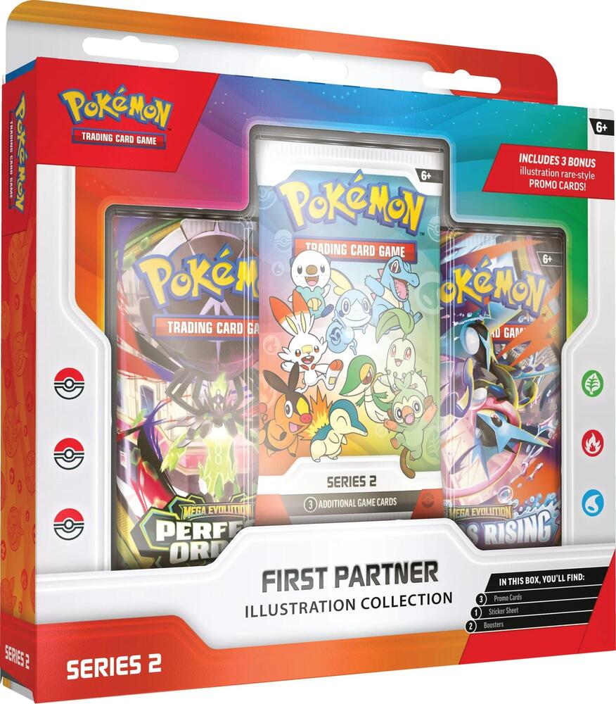 Pokemon First Partner Illustration Collection (Series 2) - First Partner Collection 2026