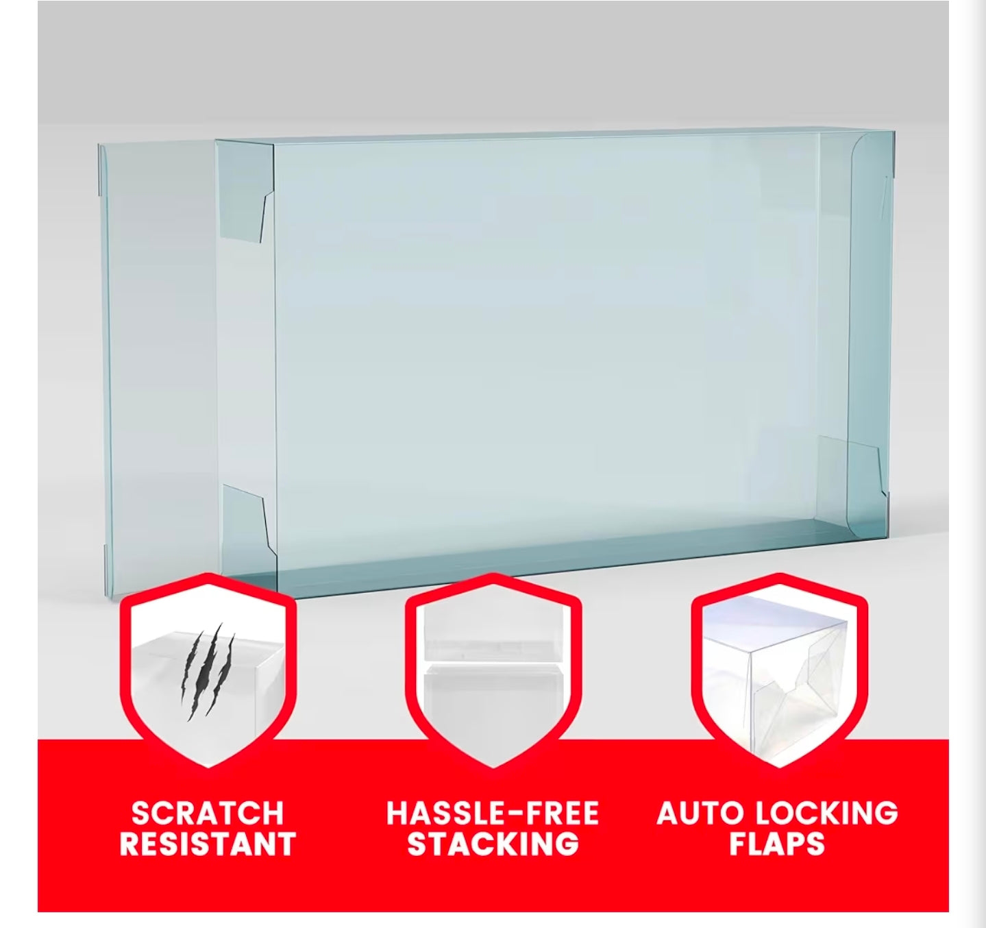 Lorcana Display Case Protector Booster Box (5 Pack)