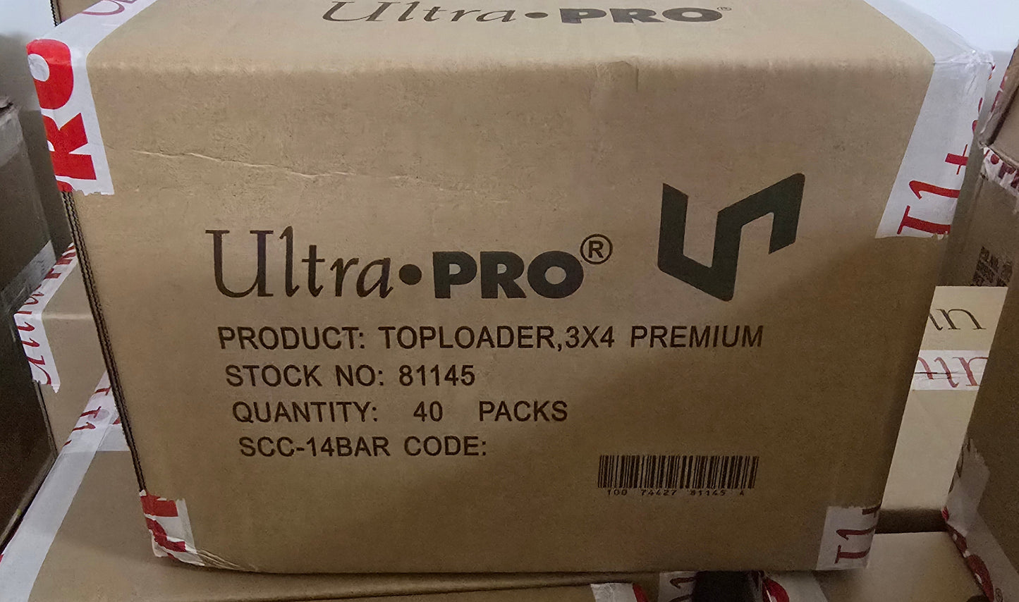 Ultra Pro Top Loader Premium Case- 40 sets