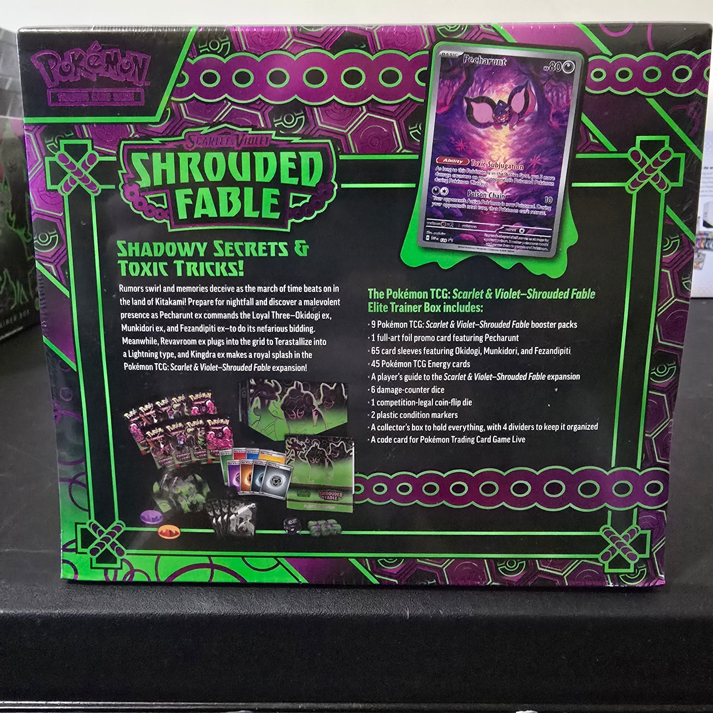 Pokemon Shrouded Fable Elite Trainer Box ETB- Box #2
