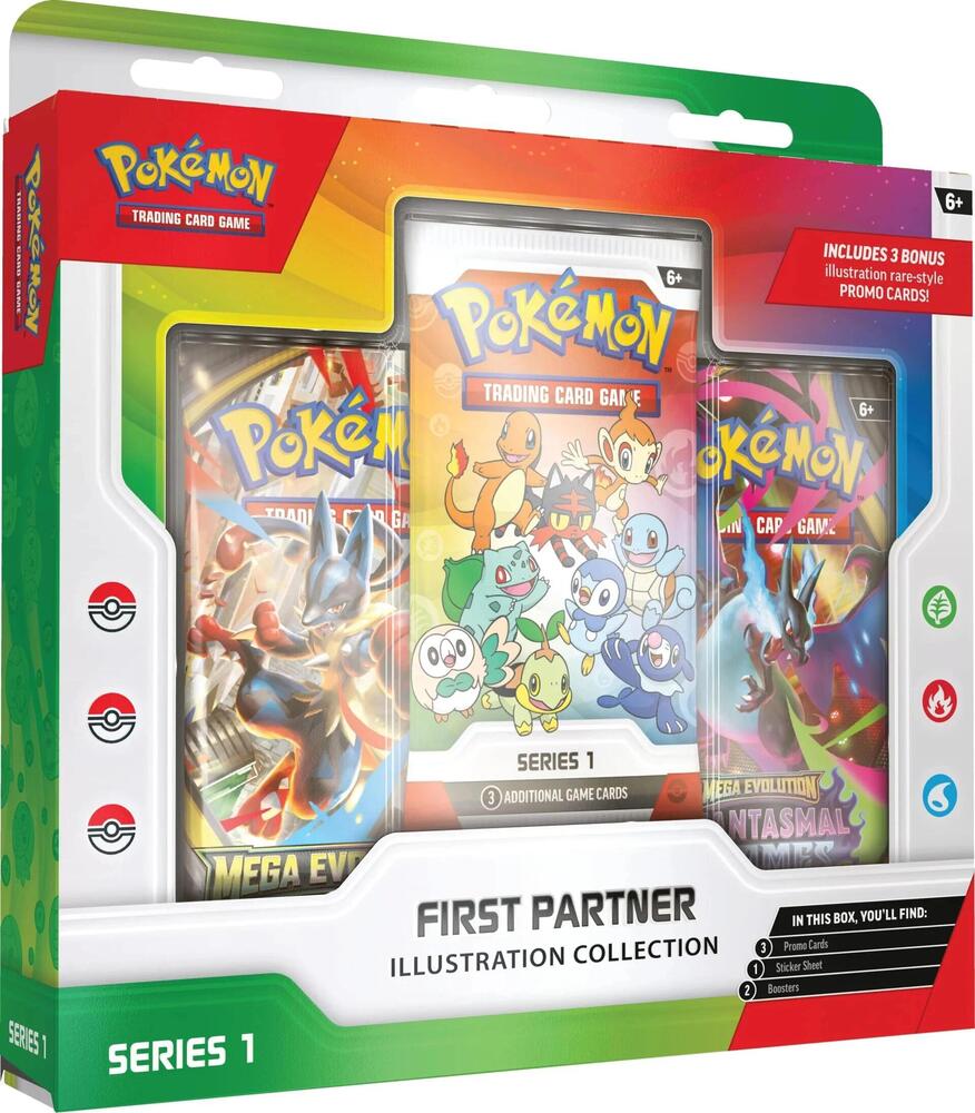 Pokemon First Partner Illustration Collection (Series 1) - First Partner Collection 2026