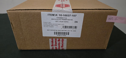 Pokemon White Flare Elite Trainer Box CASE- ETB
