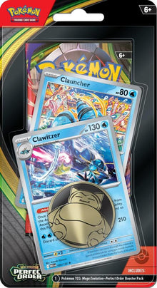 Pokemon Perfect Order Premium Checklane Blister [Clawitzer Line] - ME03